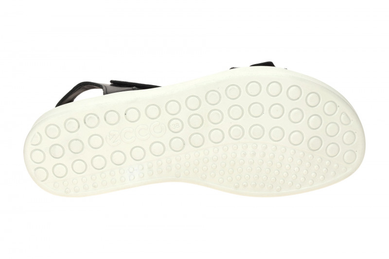Ecco Soft Sandalen schwarz Riemen 238803