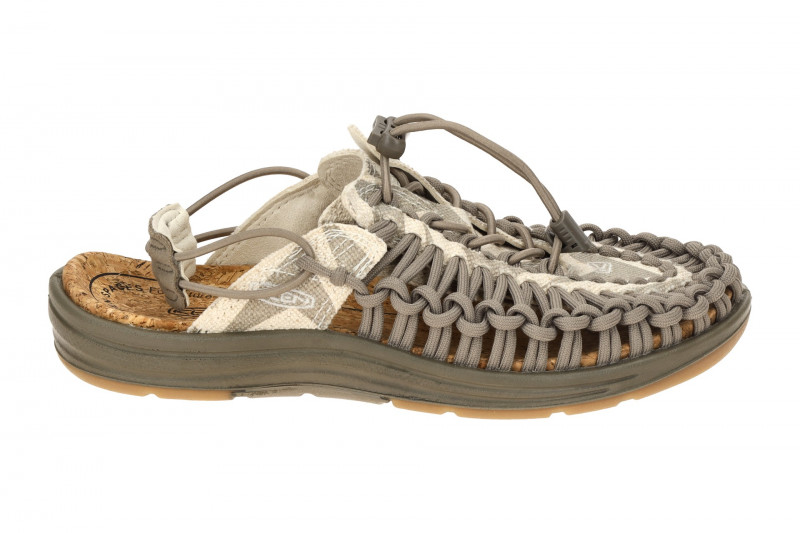 KEEN Uneek 02 Pantolette grau Clogs Unisex 1030532