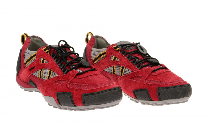 Geox U5207C 02214 C0857 Snake dark-red grey