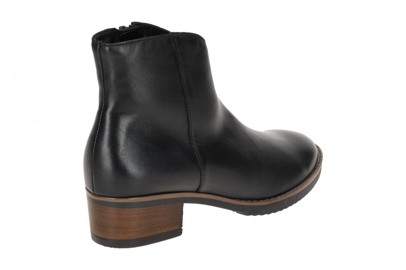 Gabor Stiefelette Ankle Boots schwarz Nappa V-Schnitt 75.512.20