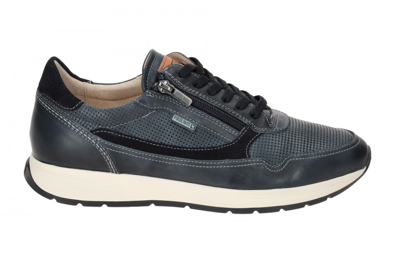 Pikolinos Getafe Schuhe blau perforiert M2B-6263C1