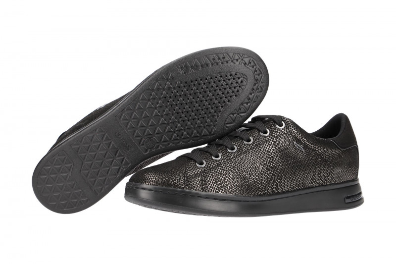 Geox Jaysen Schuhe schwarz silber