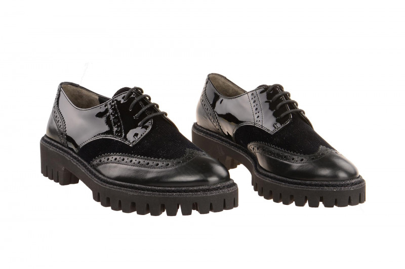 Paul Green Schuhe schwarz Profilsohle 2292