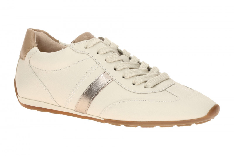 Gabor Schuhe weiß flache Slim Retro-Sneakers 83.191.20