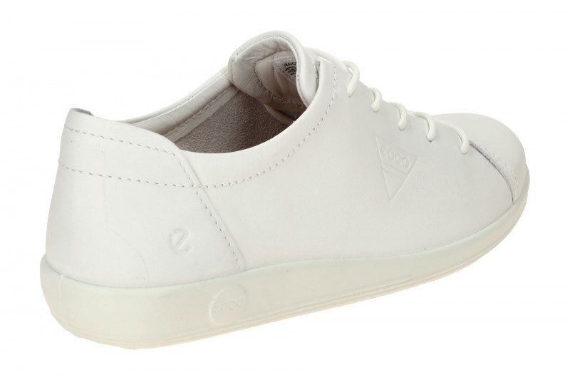 Ecco Soft 2 Schuhe weiß Jubiläum 206583