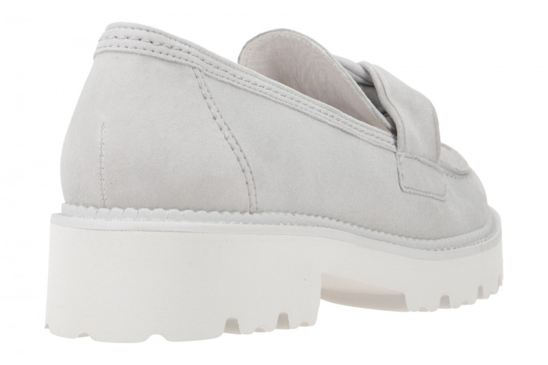 Gabor Schuhe Mokassin Slipper grau 25.242.19