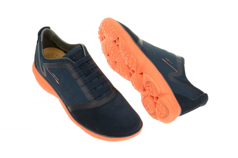 Geox Nebula Schuhe blau orange U54D7B