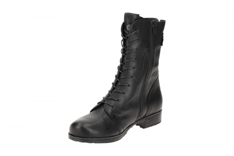Think Denk! Stiefel schwarz Glattleder 154