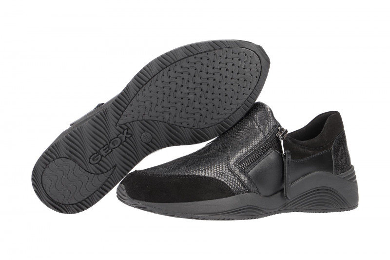 Geox Omaya Schuhe schwarz print D620SA