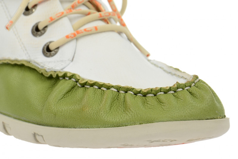 Eject Flying Stiefelette weiß grün