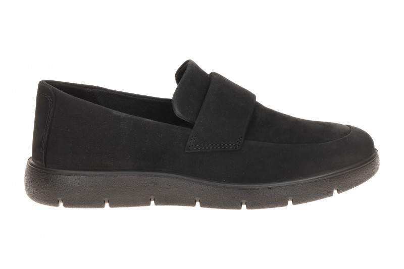 Ecco Bella 2 Slipper Schuhe schwarz Nubuck 239353