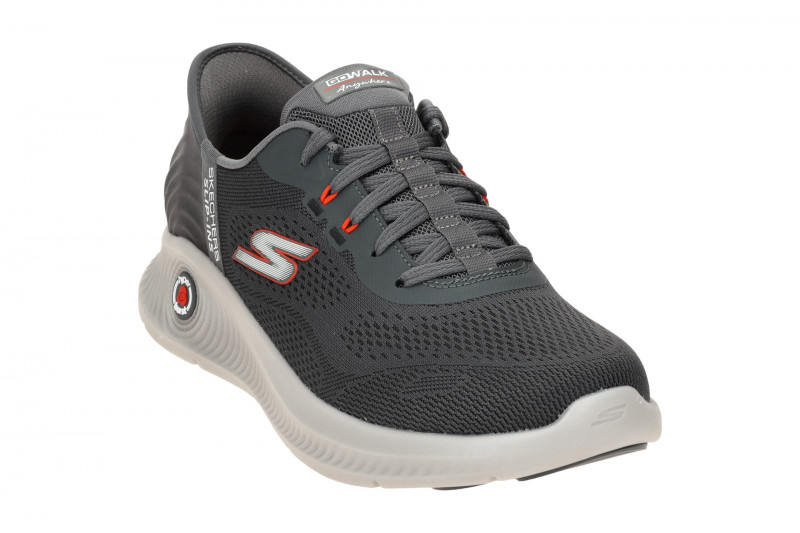 Skechers Go Walk Anywhere Schuhe grau ArchFit Slip-Ins 216314