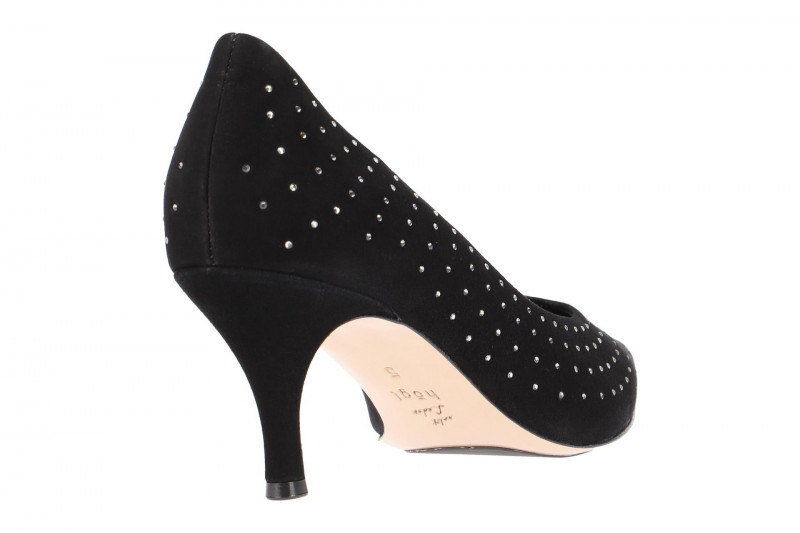 Högl Pumps schwarz Swarovski Crystals
