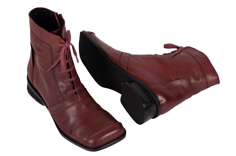 Tiggers Yvone 6 Stiefeletten in rot mit Warmfutter