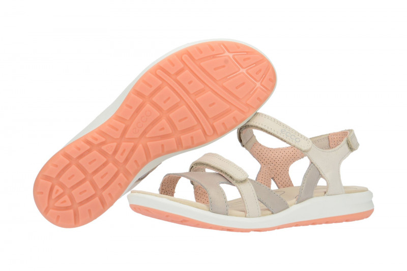Ecco Cruise 2 Sandale hell-grau silber
