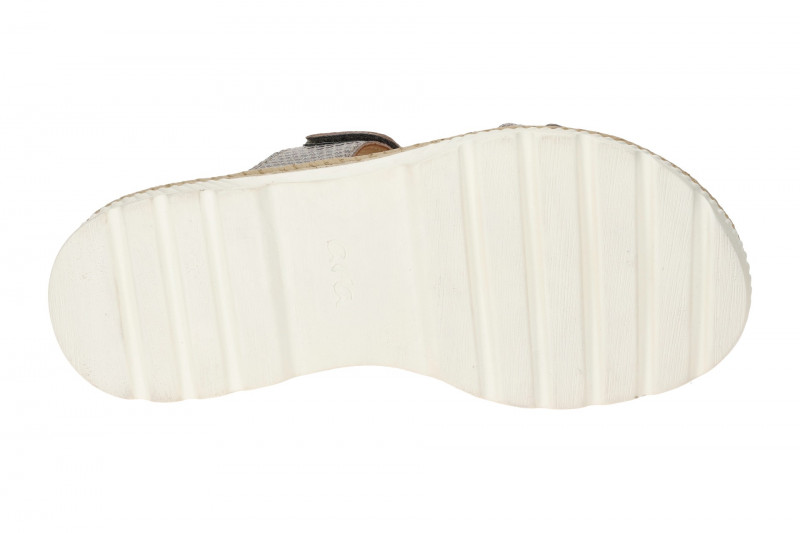 ara Capri Pantolette grau bunt irisierend 12-39103