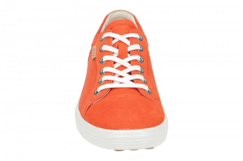 Ecco Soft 7 Schuhe hellrot Damen Sneakers