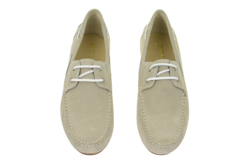 Geox Lux Schuhe grau Mokassin - U2298B