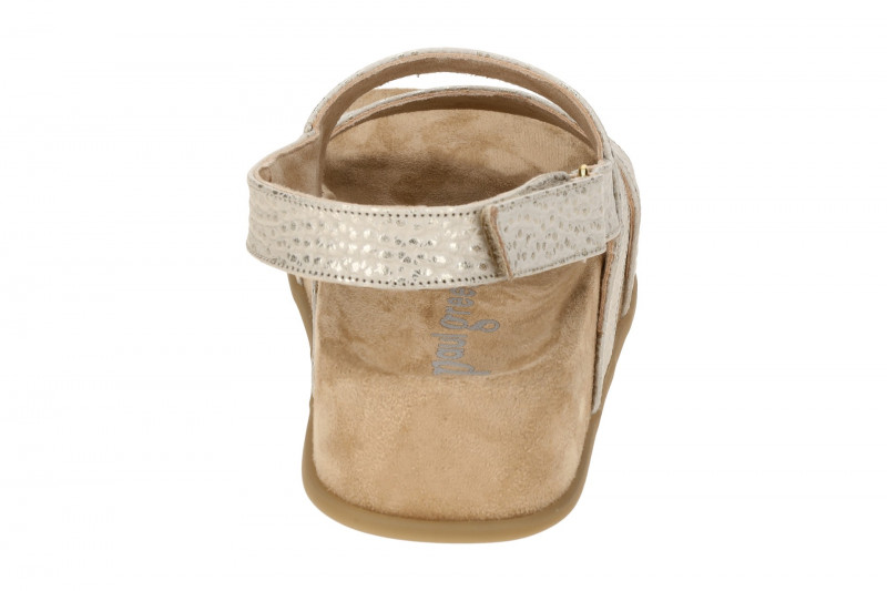 Paul Green Plateau Sandale grau gold metallic 6159