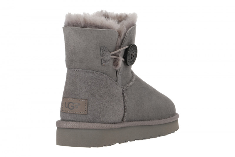 UGG Stiefel grau Mini Bailey Button 2