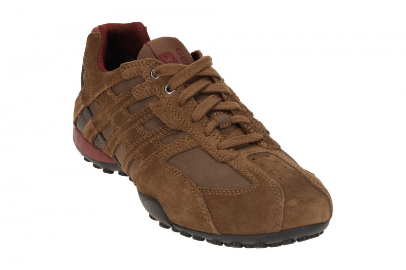 Geox Snake Schuhe Sneakers braun U4507A