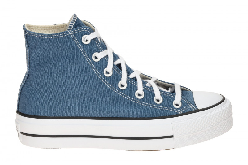 Converse Schuhe Chuck Taylor All Star Plateau blau Lift Hi