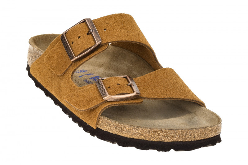 Birkenstock Arizona BS Pantolette braun mink SCHMAL 1009527
