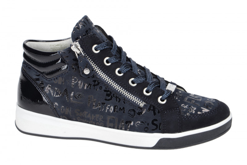 ARA Rom Schuhe Damen Sneaker blau 12-34499