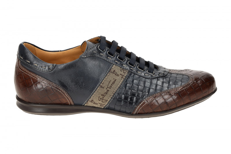 Galizio Torresi Schuhe Sneakers blau braun 317720