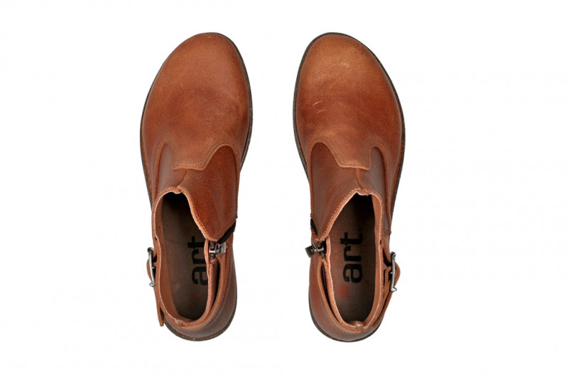 art Stiefelette I Dance in wax cuero braun 0969