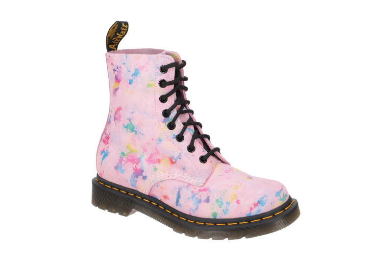 Dr Martens Pascal Stiefel pink Rainbow 1460