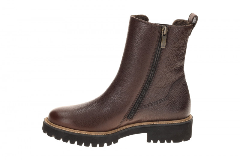 Paul Green Stiefelette braun dünn gefüttert Chelsea Stil 8270