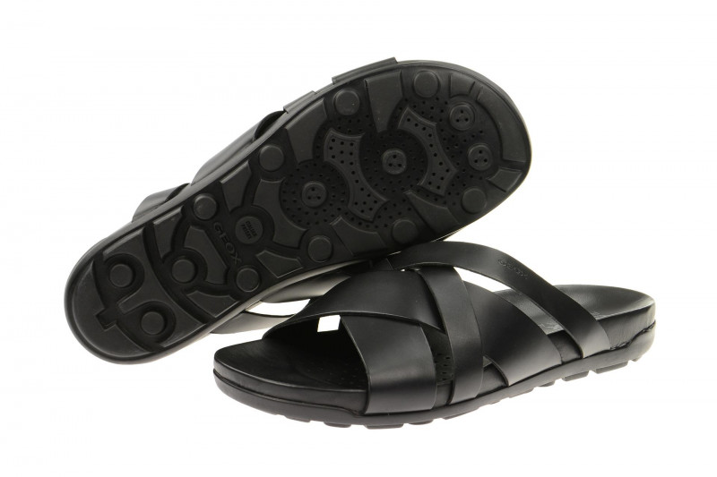 Geox Sandal Frank Pantolette schwarz - U52W2B