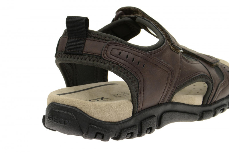 Geox Strada Sandale braun coffee U4224A