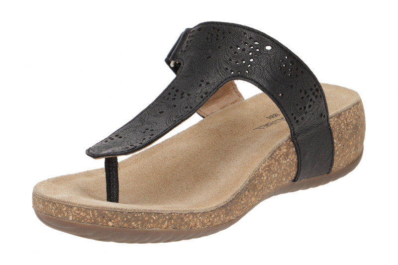 Josef Seibel Pantolette Natalya 17 schwarz Zehentrenner