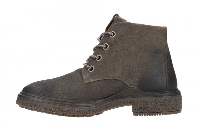 Ecco CrepeTray Damen Stiefelette grün