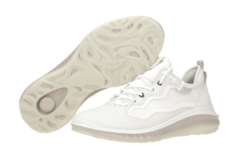 Ecco ST.360 Schuhe Herren Sneaker weiß 821324