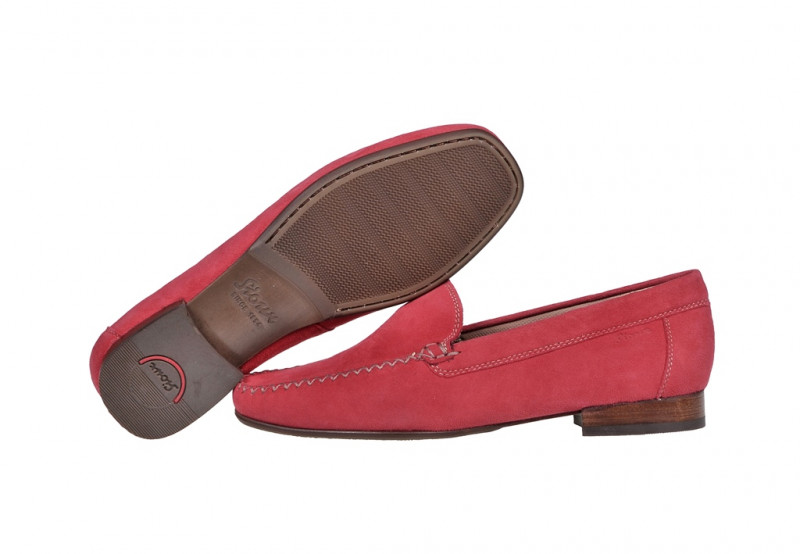 Sioux Campina Mokassin Slipper rot rubin 53495