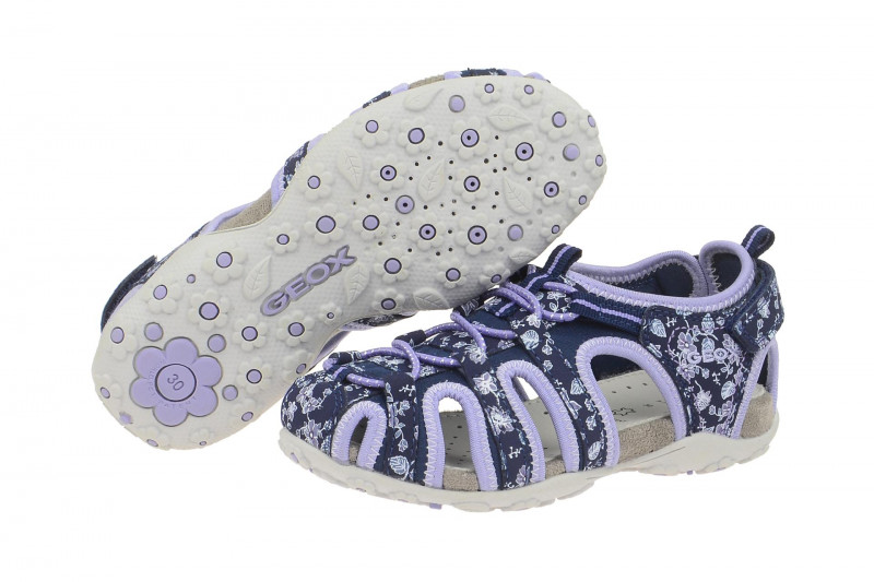 Geox Roxanne Kinder Sandale blau lila - J52D9C 0CE15 C4215