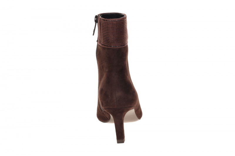 Peter Kaiser Stiefelette braun Velour Ankle Boots 75338