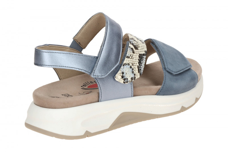 Gabor RollingSoft Sandale blau kombi 86.882.26