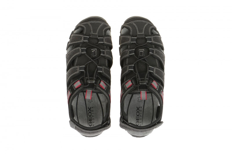 Geox Strada Sandale schwarz U6224B