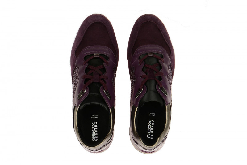 Geox Shahira Schuhe lila rot D62N1B