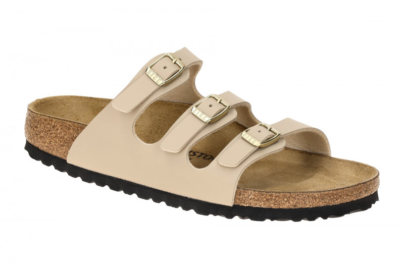 Birkenstock Florida Pantolette beige SCHMAL 1029265