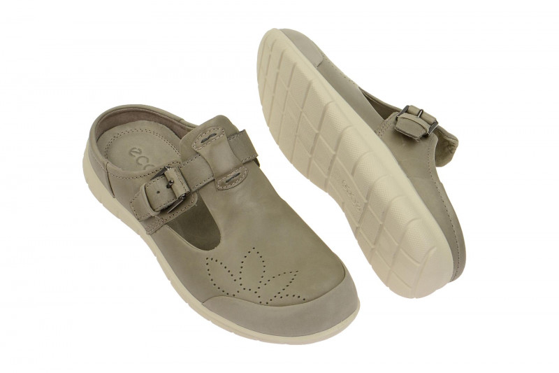 Ecco Babett Clog Pantolette grau 21131355294