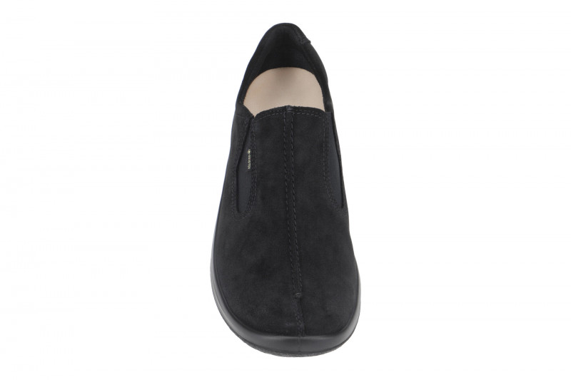 Legero Softboot Schuhe Slipper schwarz Velour Gore-Tex