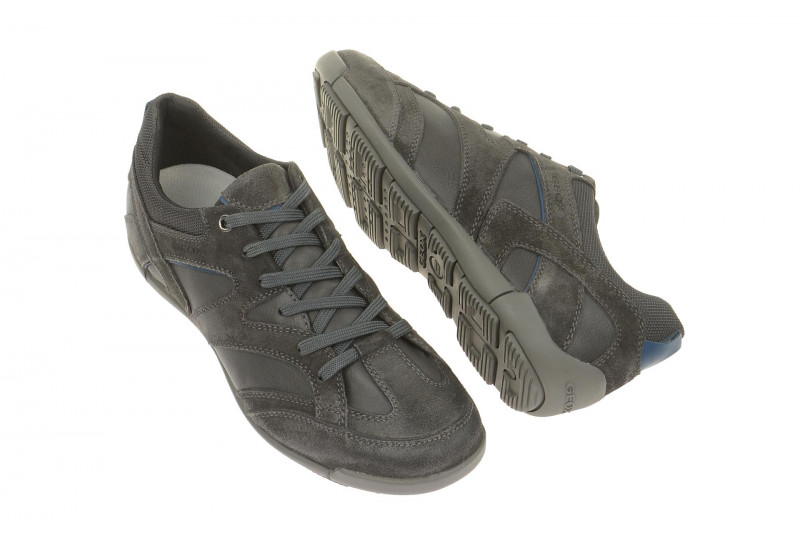 Geox Cart Schuhe grau antracite U34S4T