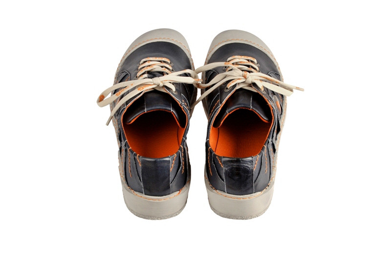 Eject Puzzle Schuhe in navy blau E-12359-V3