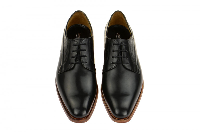 Gordon & Bros Schuhe Milan schwarz Rahmengenäht 5098-I