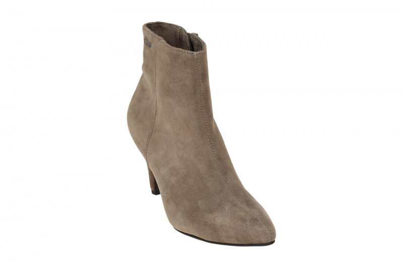 s.Oliver Stiefeletten Damen taupe Ankle Boots Velour 5-25316